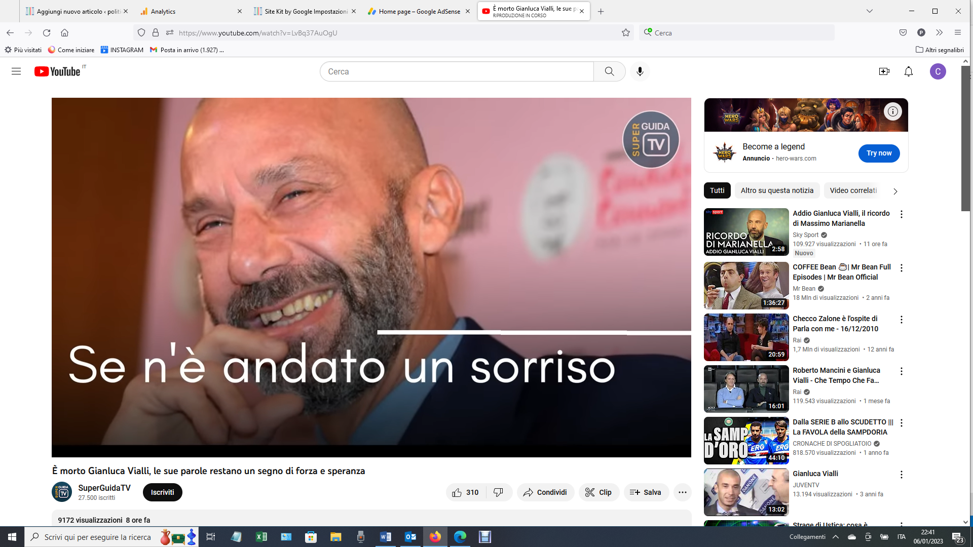 Morte Gianluca Vialli, le frasi indimenticabili che tratteggiano