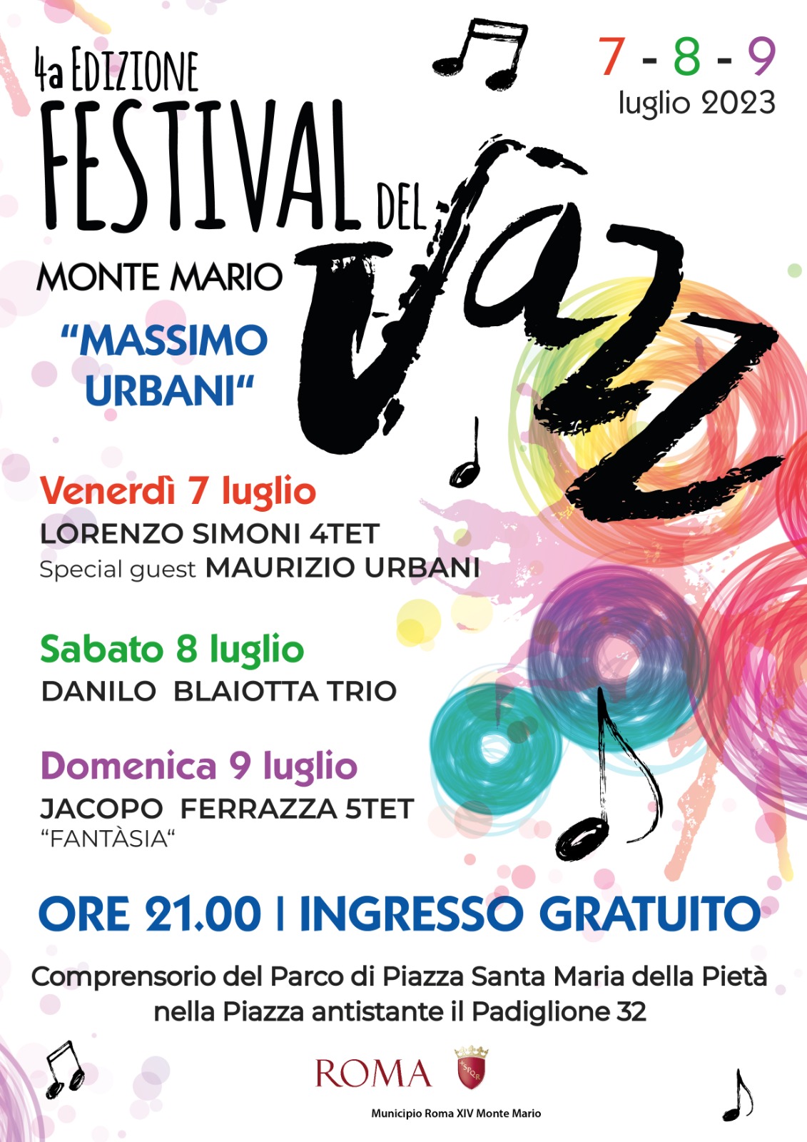 Venerdì 24 giugno, alle ore 21.00, in Piazza Municipio, verrà