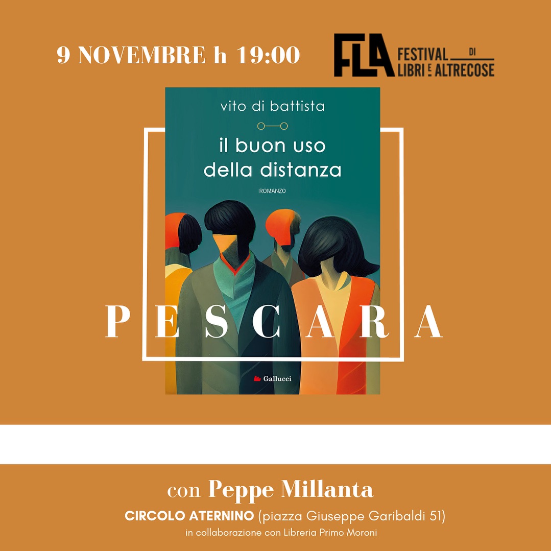 DOMANI VITO DI BATTISTA AL FLA - MODERA PEPPE MILLANTA 