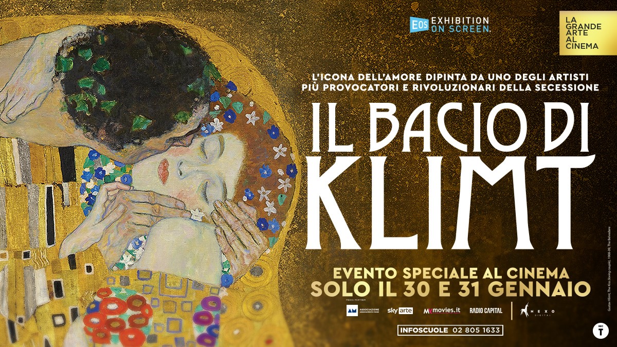 Cosa C'è dietro Il Bacio di Klimt Martedì 23 Gennaio? Scoprilo al Cinema  ArcoBaleno 
